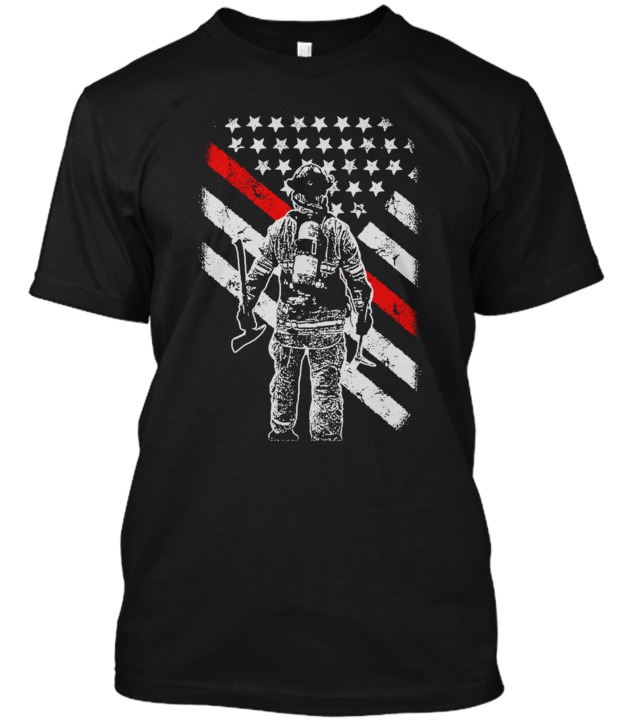 USA Firefighter - T-Shirt Zone