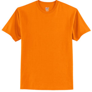 Hanes ComfortSoft Tagless - Athletic Orange, S