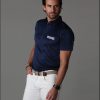 Men’s Semi-Spread Collar Polo - Thumbnail Image 6