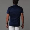 Men’s Semi-Spread Collar Polo - Thumbnail Image 2