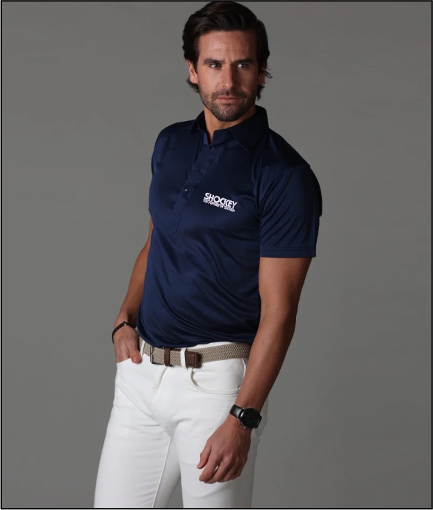 Men’s Semi-Spread Collar Polo - Image 6