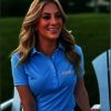Women's Cap Sleeve Semi Spread Polo - Thumbnail Image 6